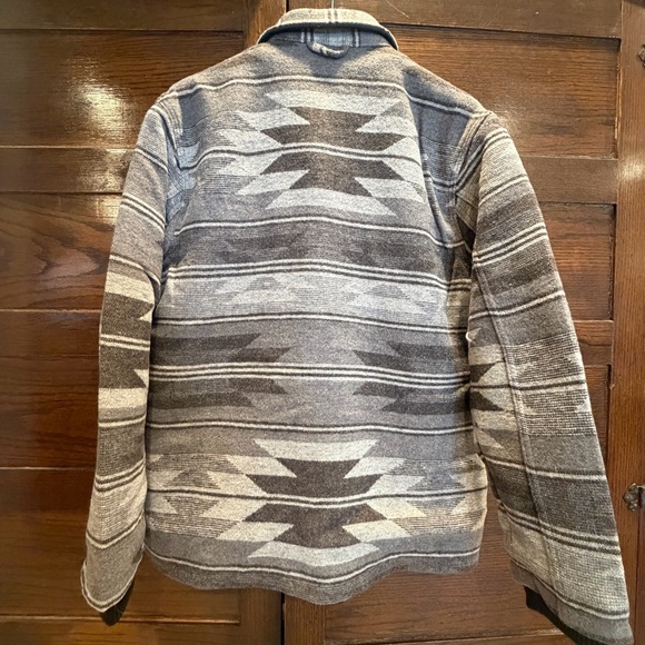 NWT Jachs Men's medium fleece lined wool blend Shirt Jacket shacket barn coat - Picture 7 of 15